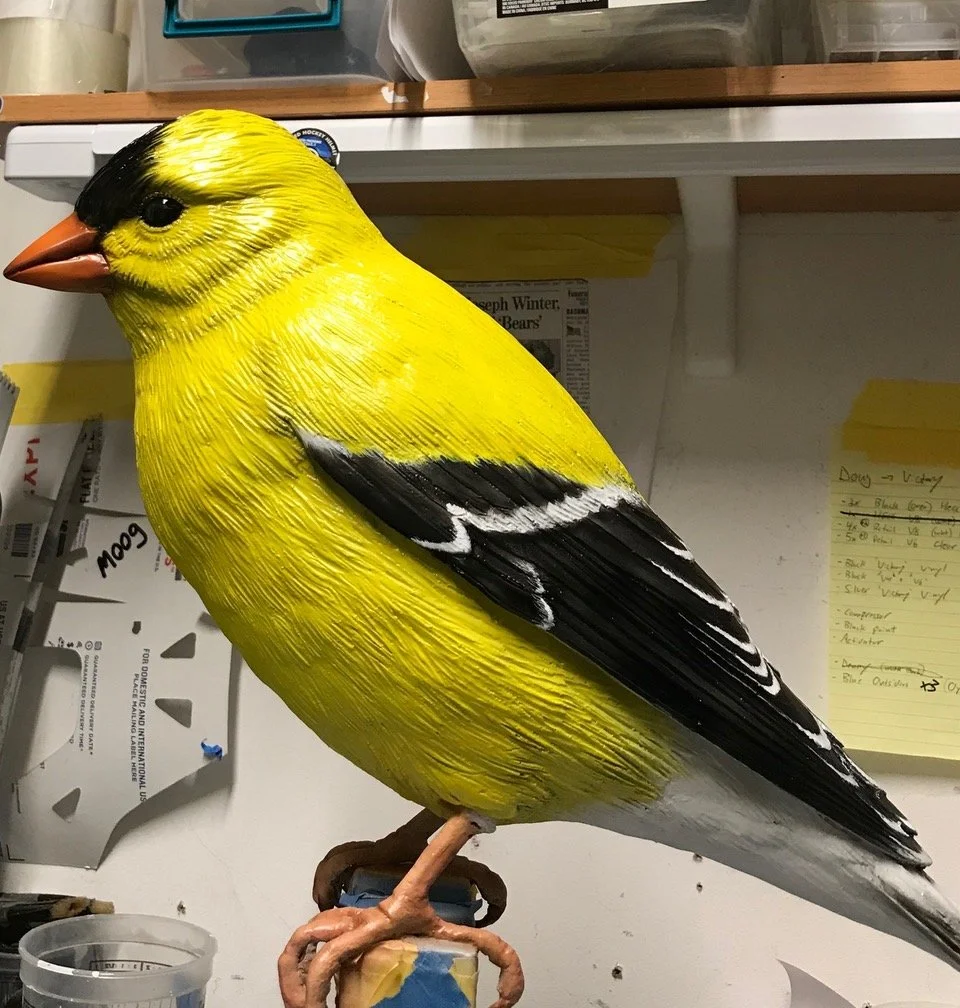 Donald Lipski, The Goldfinch — PUBLIC ART SERVICES